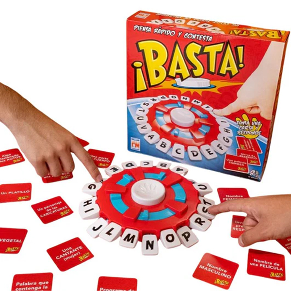 Juego De Mesa Basta Interactivo Palabras